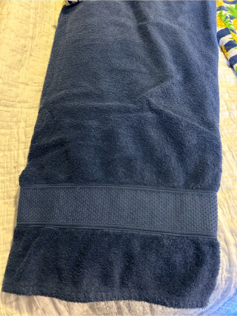 Paradise Pineapple Terry Cloth Towel Beach Swim Pants Blue One Size Kids